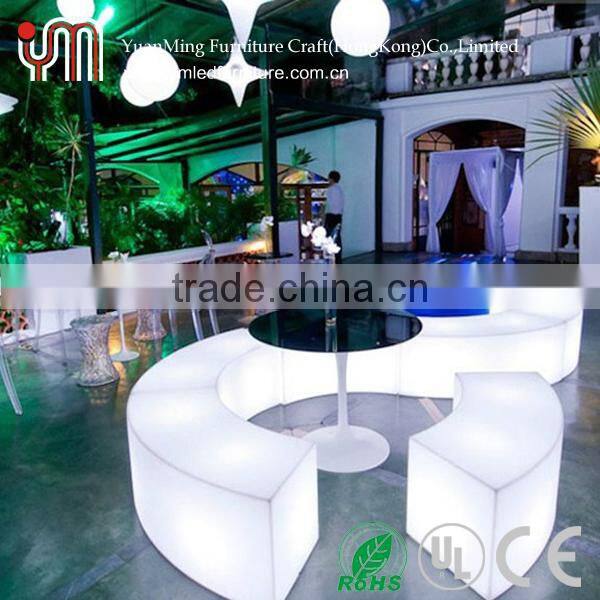 Outdoor led stool/led sofa chair/led glowing sofa