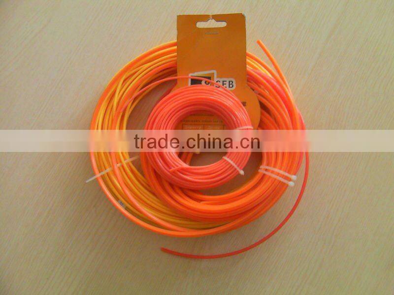 nylon grass trimmer line/string cuttingtrimmer line