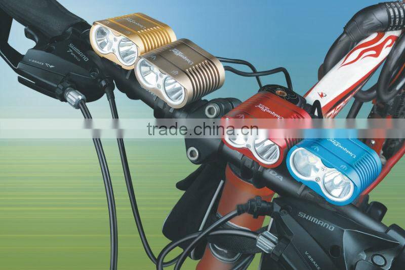 Battery Power Supply and Any Bicycle Frame Position usb bike light