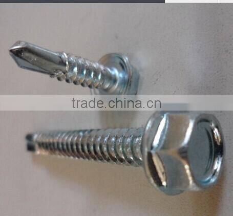 Hexagon self drilliing screw for fastener screw from China supplier