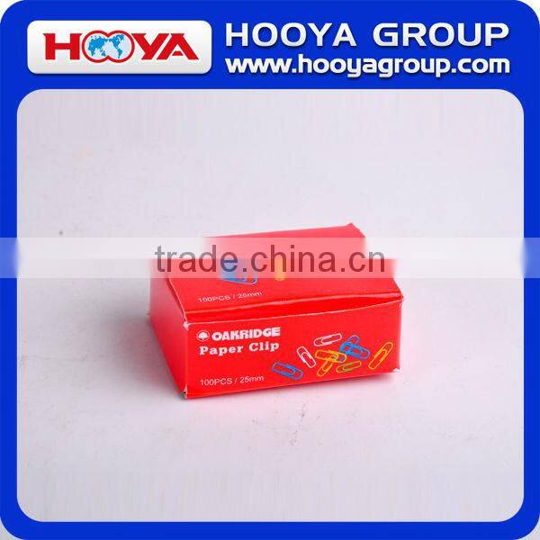 33mm wholesale cheap colorful plastic coated round paper clip