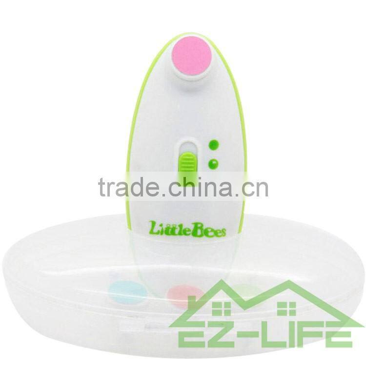 2017 Latest set design electric ABS plastic baby Nail timmer