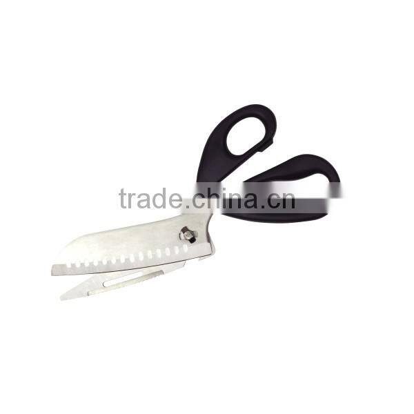 B2106 Multi-functional Stainless Steel Pizza Scissors Cutter Server