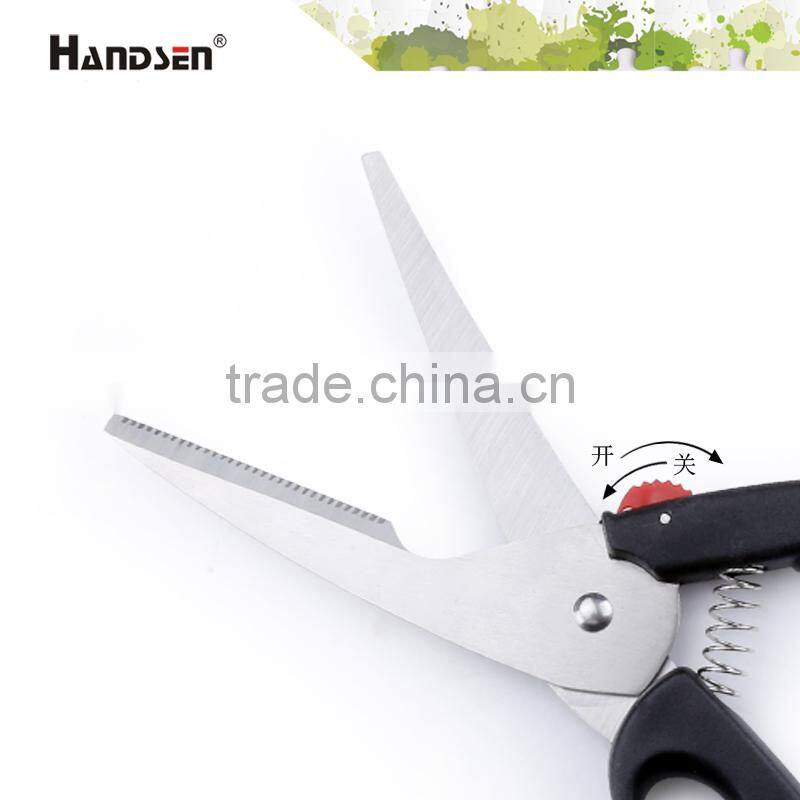 10" srong and durable handle fish cutting scissors