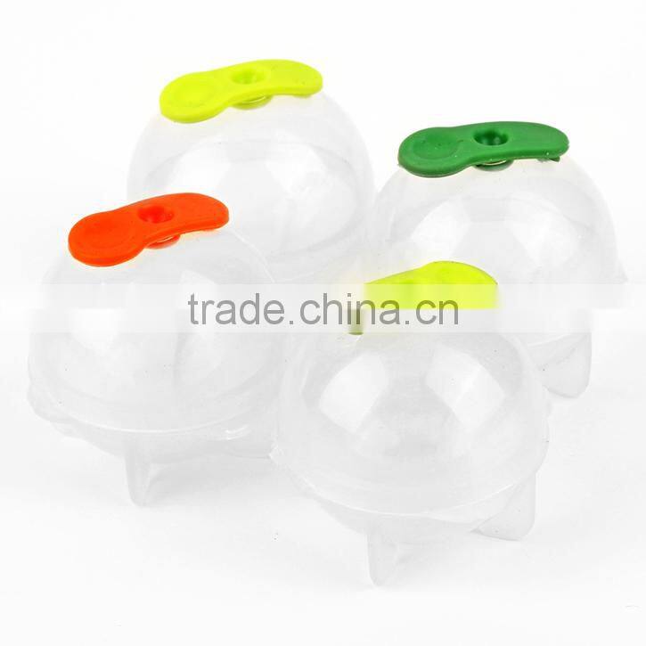 4Pcs Party Bar Cute Ball Ice Cube Tray Round Plastic Injection Mold Making