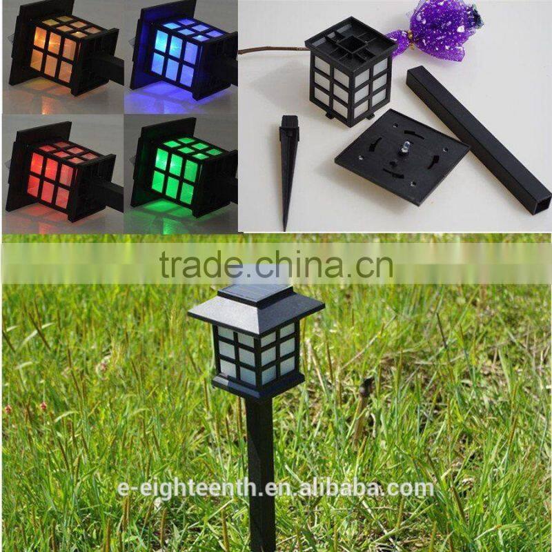 2016 new hot Solar Power Torch Pattern LED Garden Outdoor View Path Lamp Yard Lawn Light