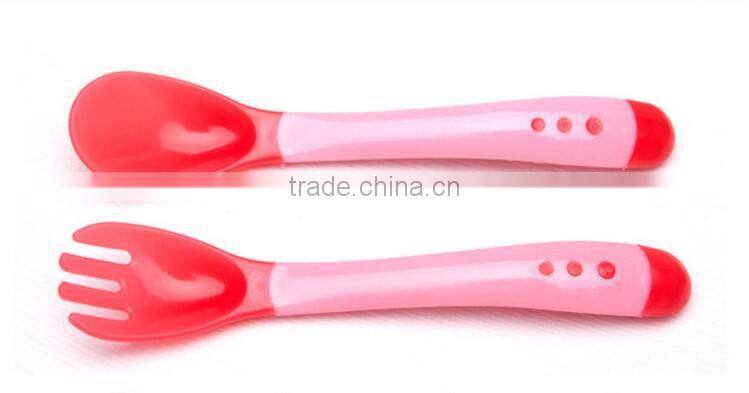 High quality silicone baby spoon rubber baby spoon