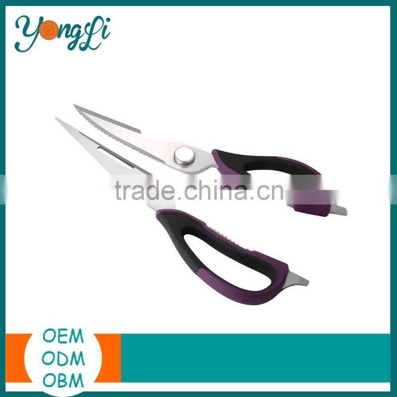 Multifunction Heavy Duty Kitchen Shears with Magnetic Holder Stainless Steel Kitchen Scissors