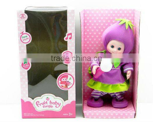 Amazing Pineapple Plastic Doll