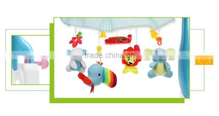 Best sale plastic musical projection set baby crib hanging toy