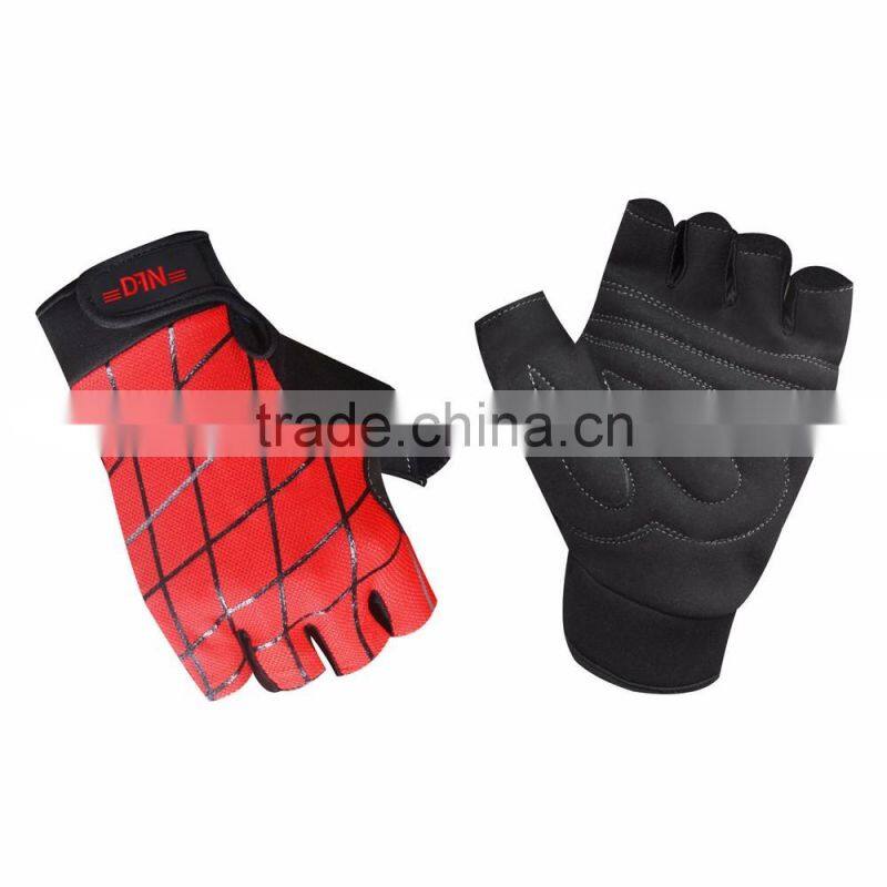 Custom Weight Lifting Gloves Custom Gym fitness gloves embroidery