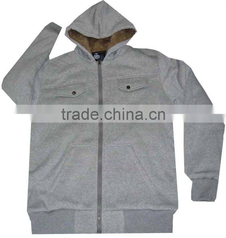 Hot design for men fur coat stock garment