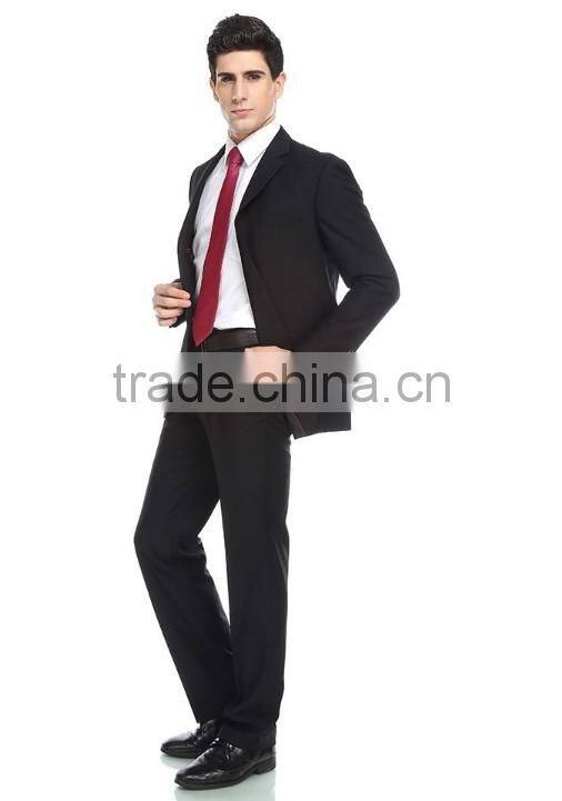 black coat pant latest design men's wedding suits