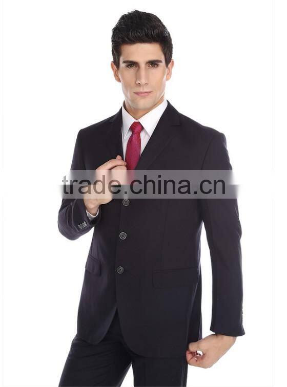 latest design black coat pant mens suits 2015