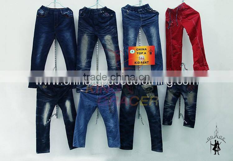 Bulk Wholesale Recycling Origin Mixed Unsorted Summer Kid Pants Used Clothing hot sale In South Korea