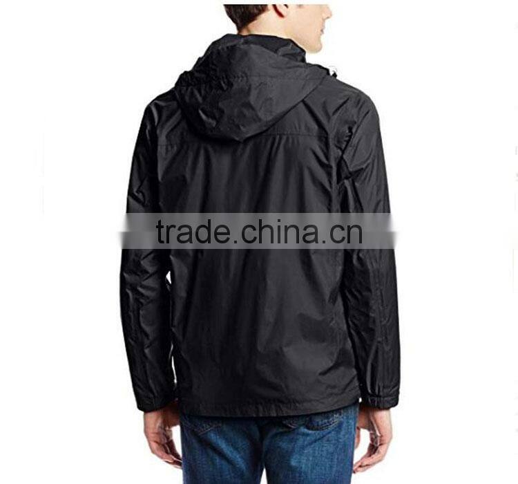 Wholesale hooded waterproof men softshell jacket