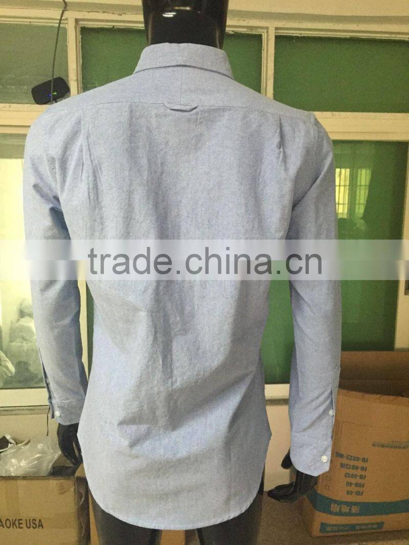 Mens casual shirts soft quality slim fit shirts Plain basic shirts wholesale