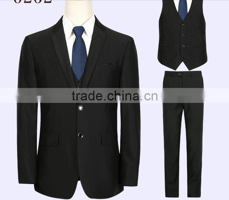 custom black good quality best men suit brands men slimming shaper suit