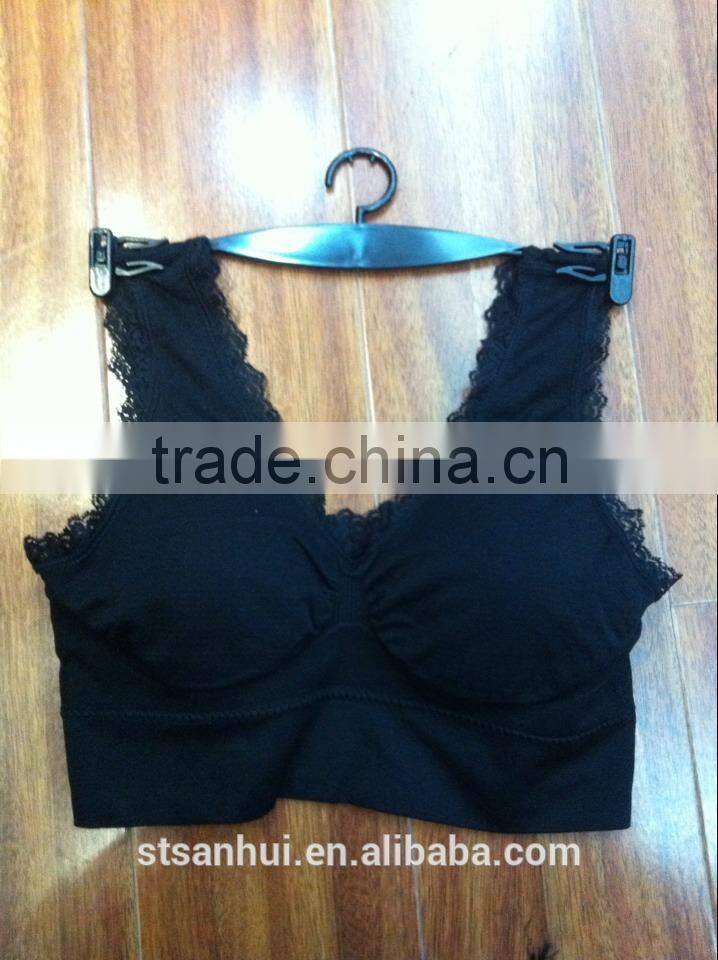 Hot sale high quality sexy women seamless bra