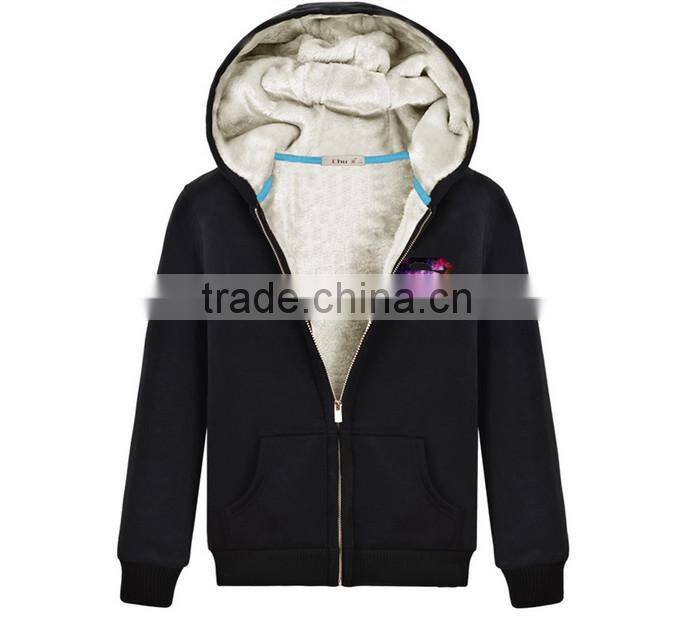 Custom fashion fleece hoodies in bulk