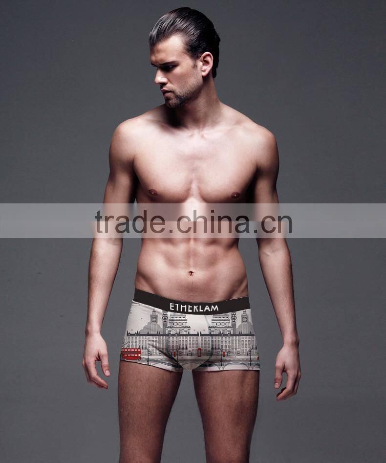Merry Christmas 88% Polyester 12%Elastic Waist sexy men underwear