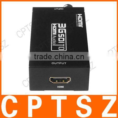 ZHQ-02 MINI 3G SDI to HDMI AV Sync Output HD Converter - Black