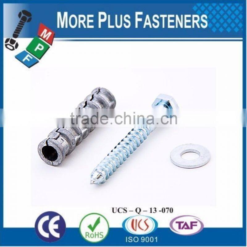 Made in Taiwan Lag Screw for Anchors