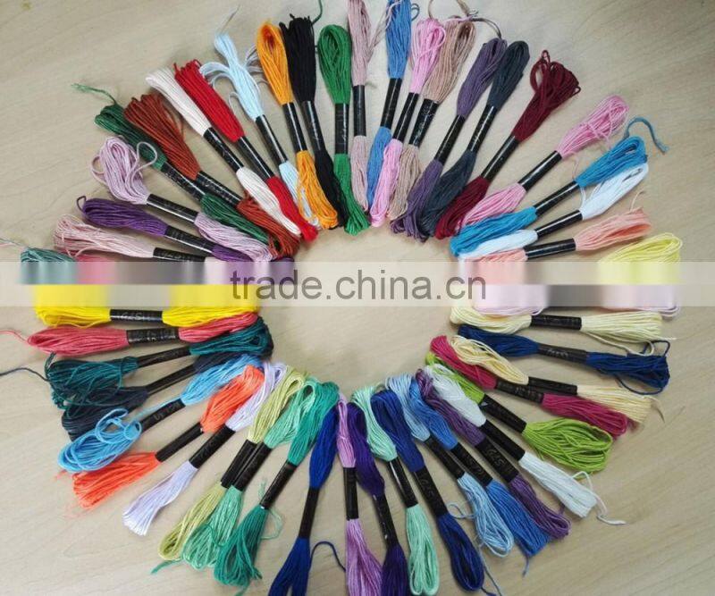 New arrival 50 Different Colors Anchor Cross Stitch Cotton Sewing Skeins Embroidery Thread Floss Thread
