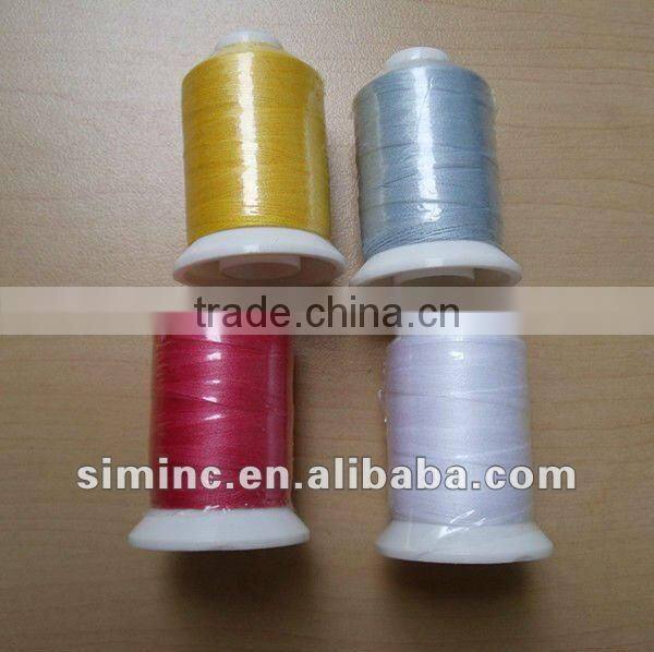 guaranteed 100% polyester embroidery thread
