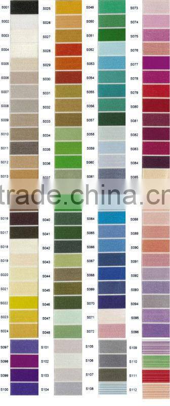 embroidery thread yarn shade card for clothes with good quality