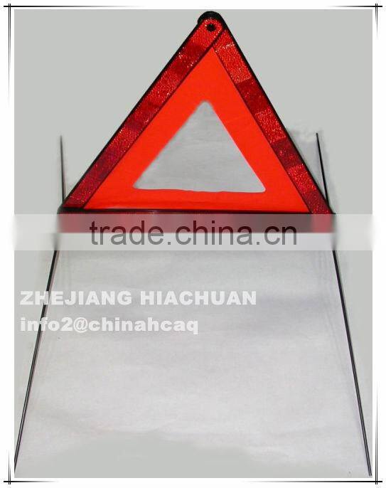CE mark Reflective safety Triangular warning for car