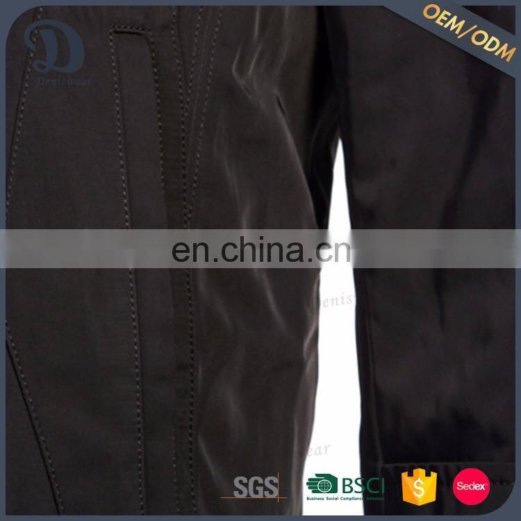Wholesale price turn-down collar working clothes trench coat