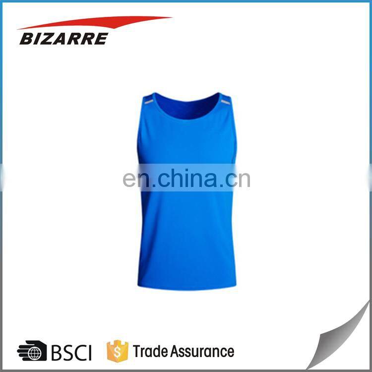 Polyester sports clothing manufacturer singlet design
