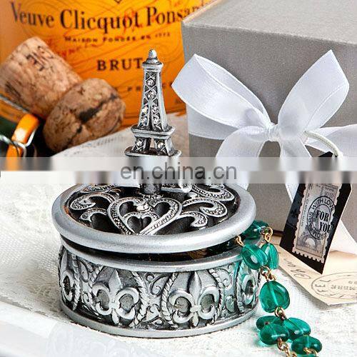 Eiffel Tower design curio box favors wedding favors and gifts