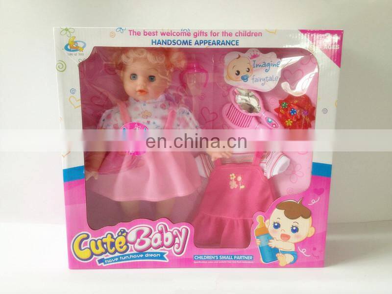 vinyl 12 inch pee funny function baby dolls toys wholesale