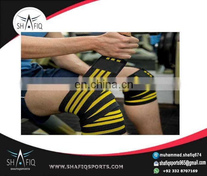 Wraps & Workout Accessories gym training knee wraps