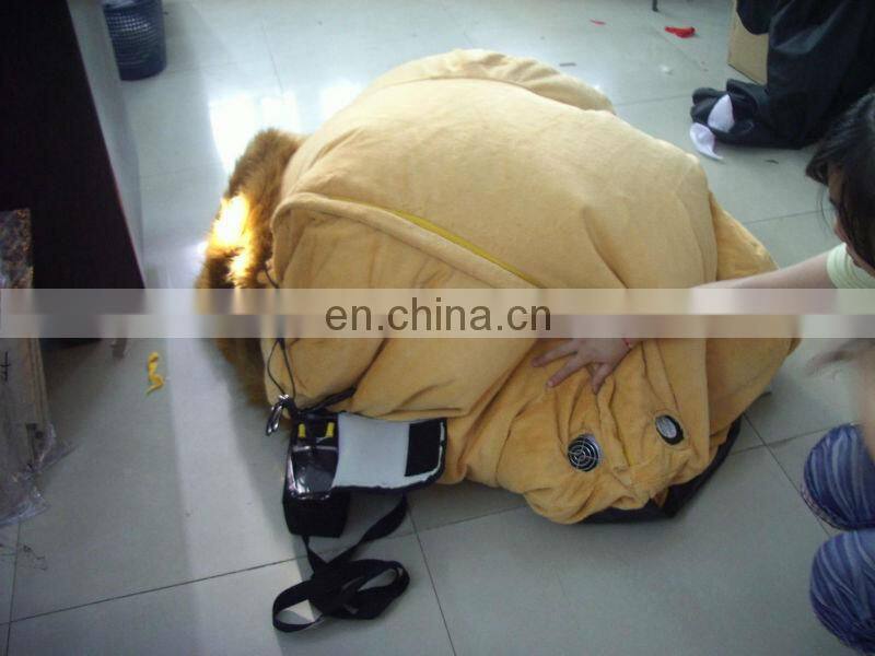 lion mascot costume,inflatable-fat-costume