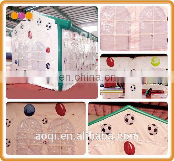 2015 latest design sealed cabin house shape inflatable tent for party for sale