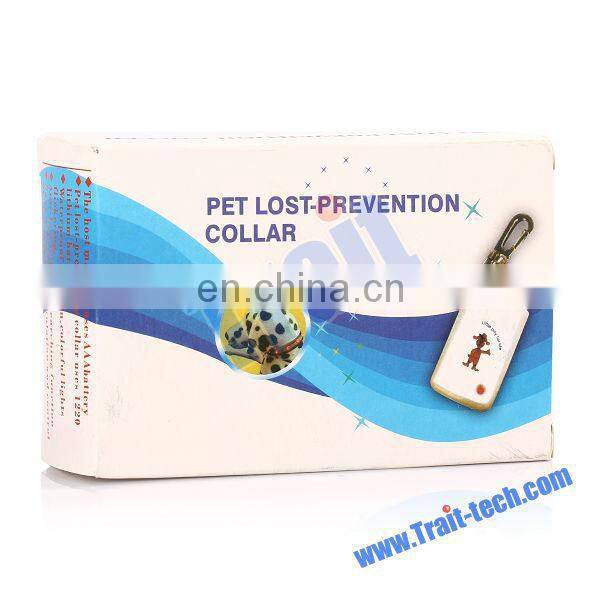 Dog Electric Loss Prevention Pet Alarm Collar Gift for Dog Pet