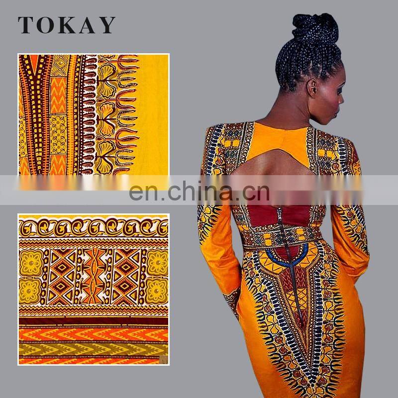 100 cotton real hot selling wax fabric