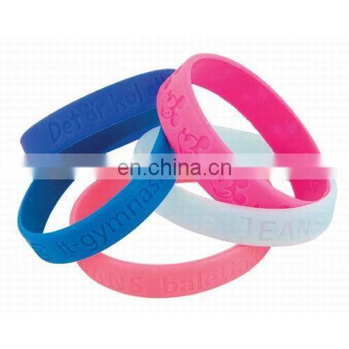 custom advanced silicone xtreme balance bracelet