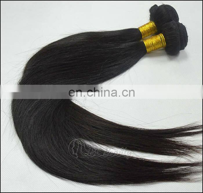 100% Golden Supplier 2013 Straight Virgin Peruvian Yaki Hair