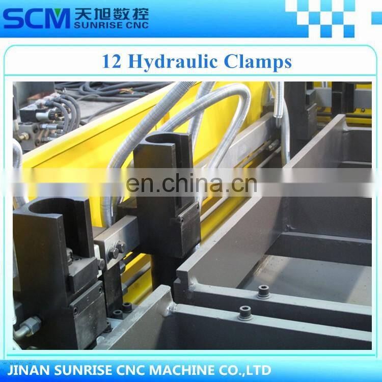SUNRISE CNC drilling machine for steel plates and flanges