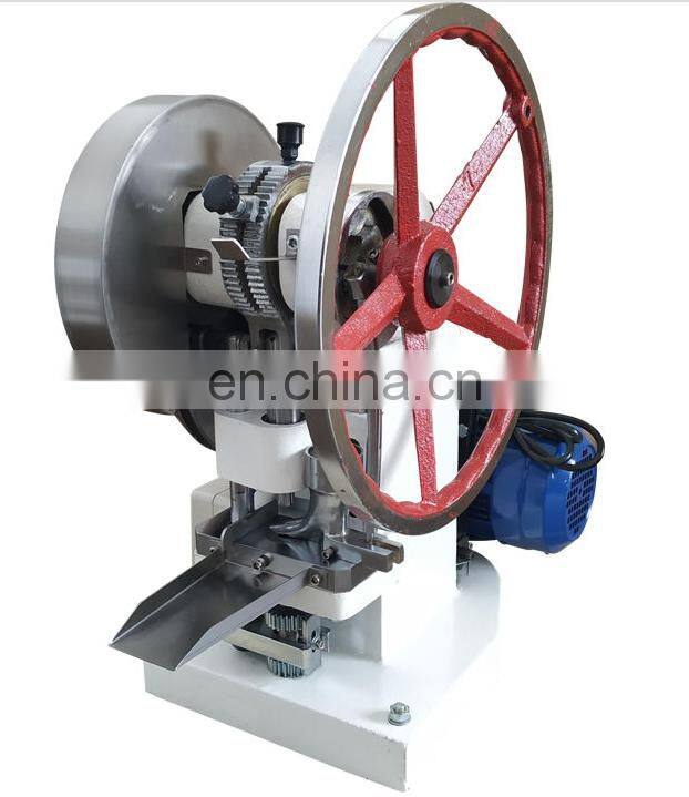 Small Manual Cosmetic Powder Pill Compacting Press Mold Machine