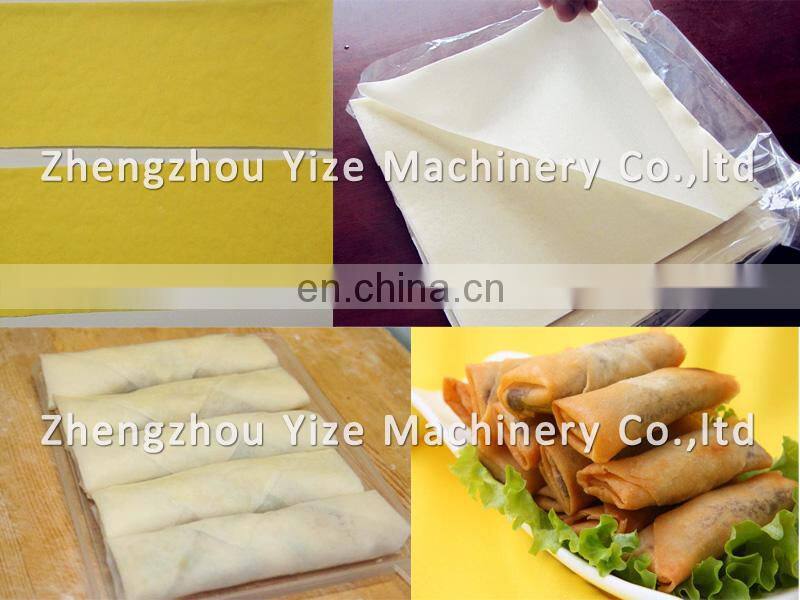 Automatic Pastry Spring Roll Making Machine Lumpia Skin Forming Machine