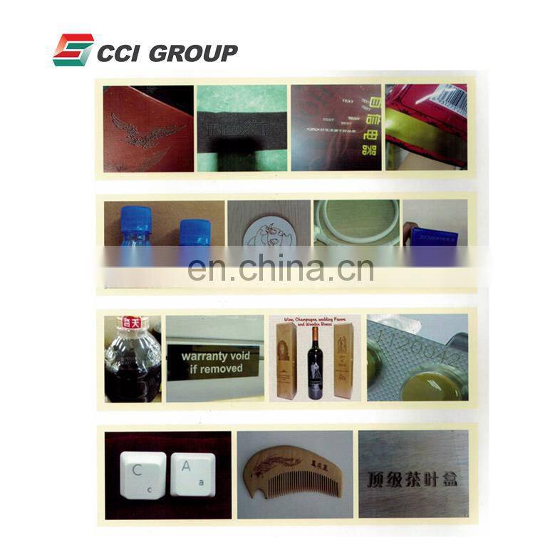 Laser marking machine 20W 30W 60W 100W Fiber Co2 3D Engraving price for Carbon steel stainless electronic component buttons zinc
