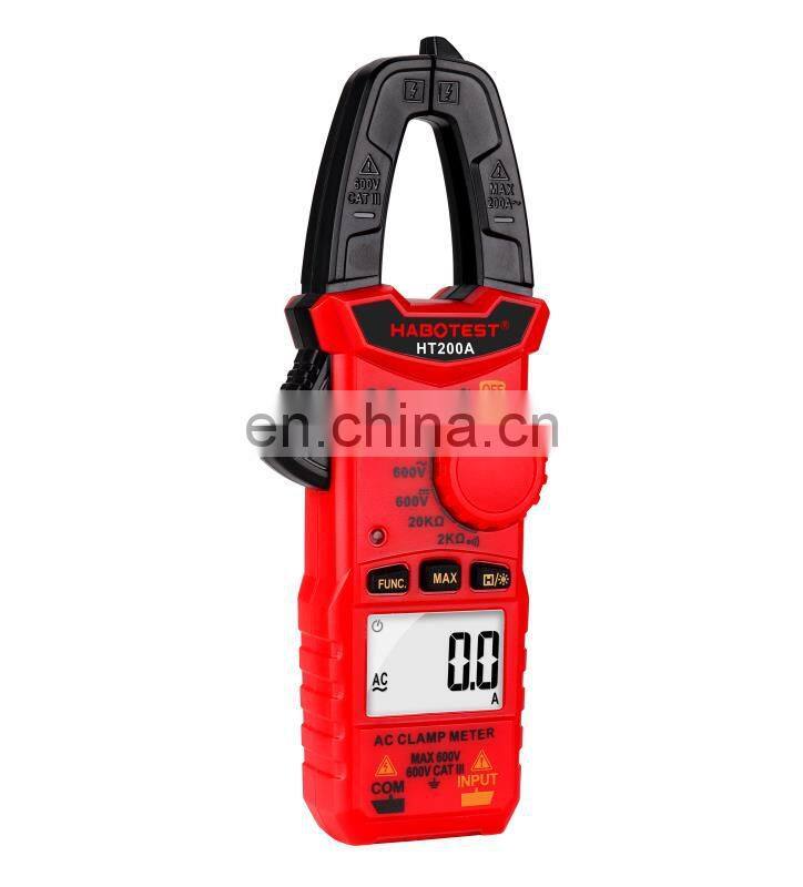 Automatic Clamp Meter AC Mini Non Contact Clamp Meter AC DC Current Clamp Meter