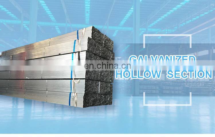 75*75mm Q195 welded carbon galvanized square tube gi square iron pipes