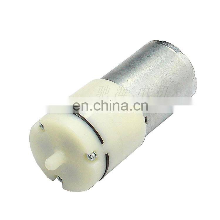 chihai motor Carbon brush 370 DC 6V silent air pump 500mmHg mini fish car charging treasure oxygen pump