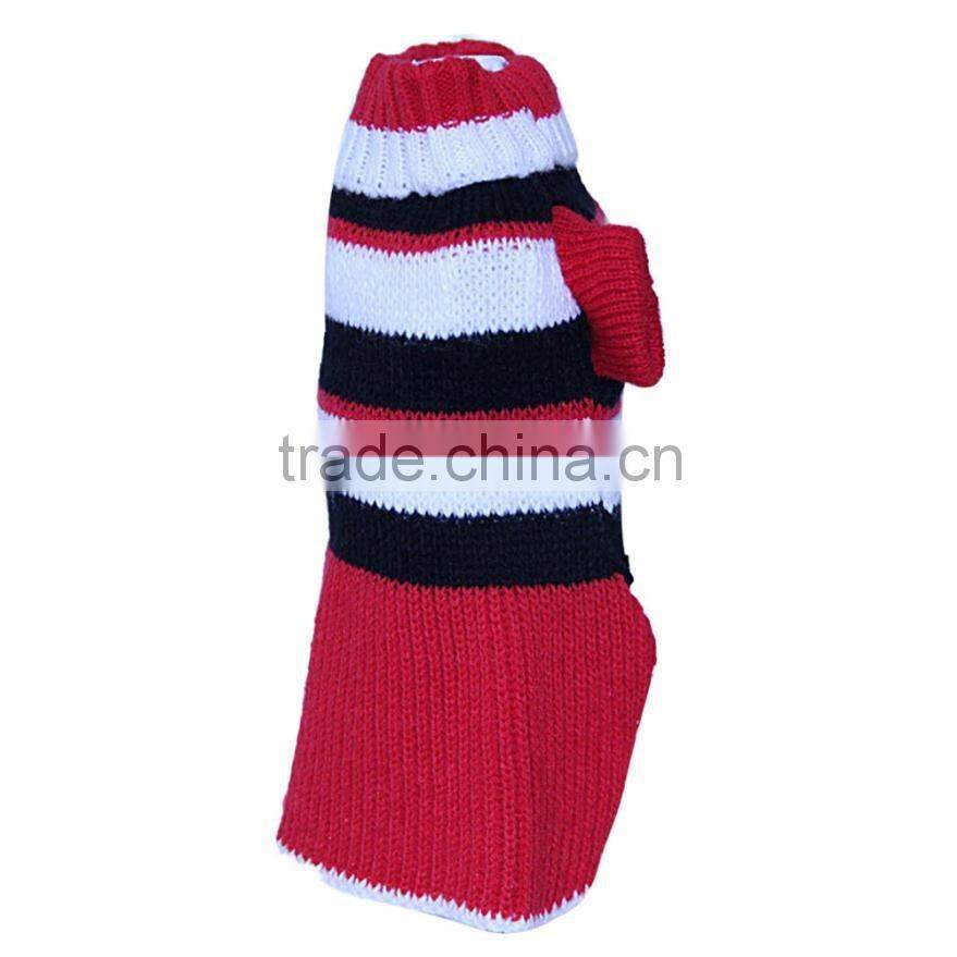 fashion chinese cotton knitted christmas dogs Sweater clothing